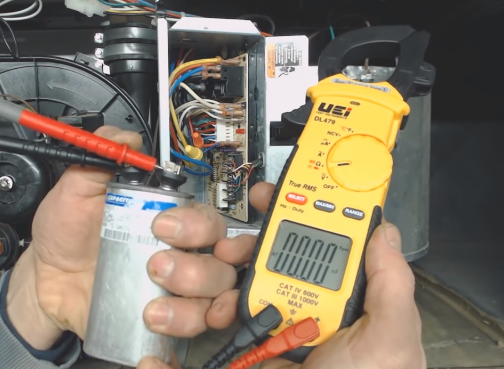 Replacing Capacitor On Furnace Blower Motor